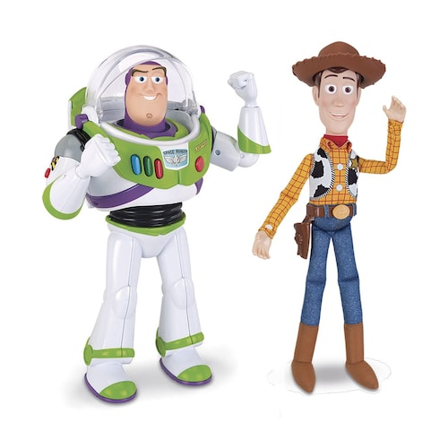 Buzz & Woody Talking Action Figures 2 Pack Toy Story 4 Toy Plus