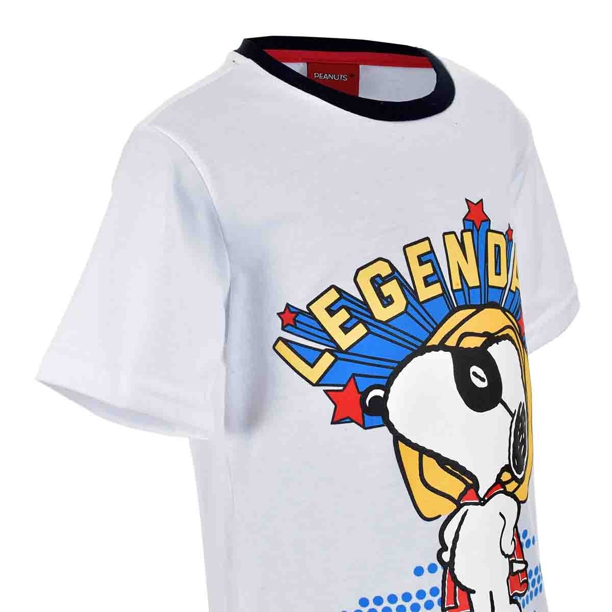 Conjunto 2 Pz Playera Manga Corta Cpantalon Jogger Snoopy