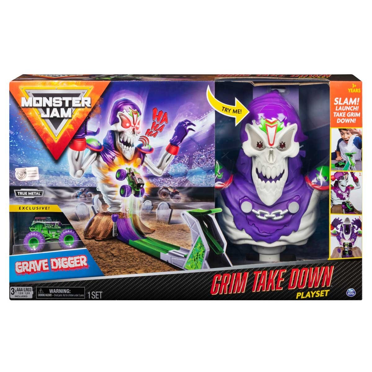 Pista de Grim Take Down Spin Master
