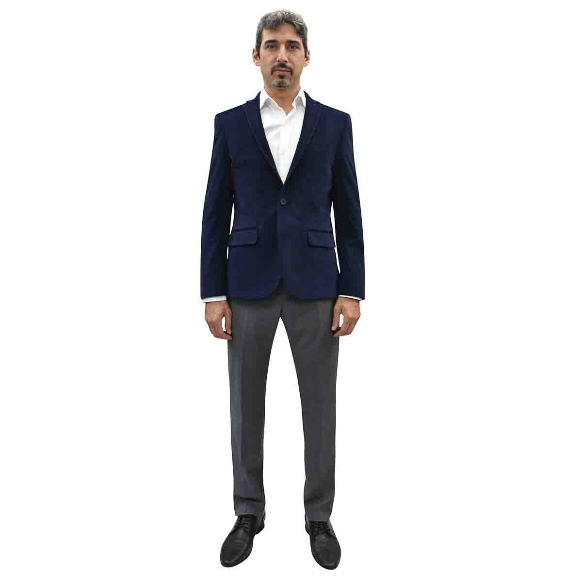 Saco Ultra Slim Mod Css00936550 Marca Chaps Color Azul Obscuro para Caballero