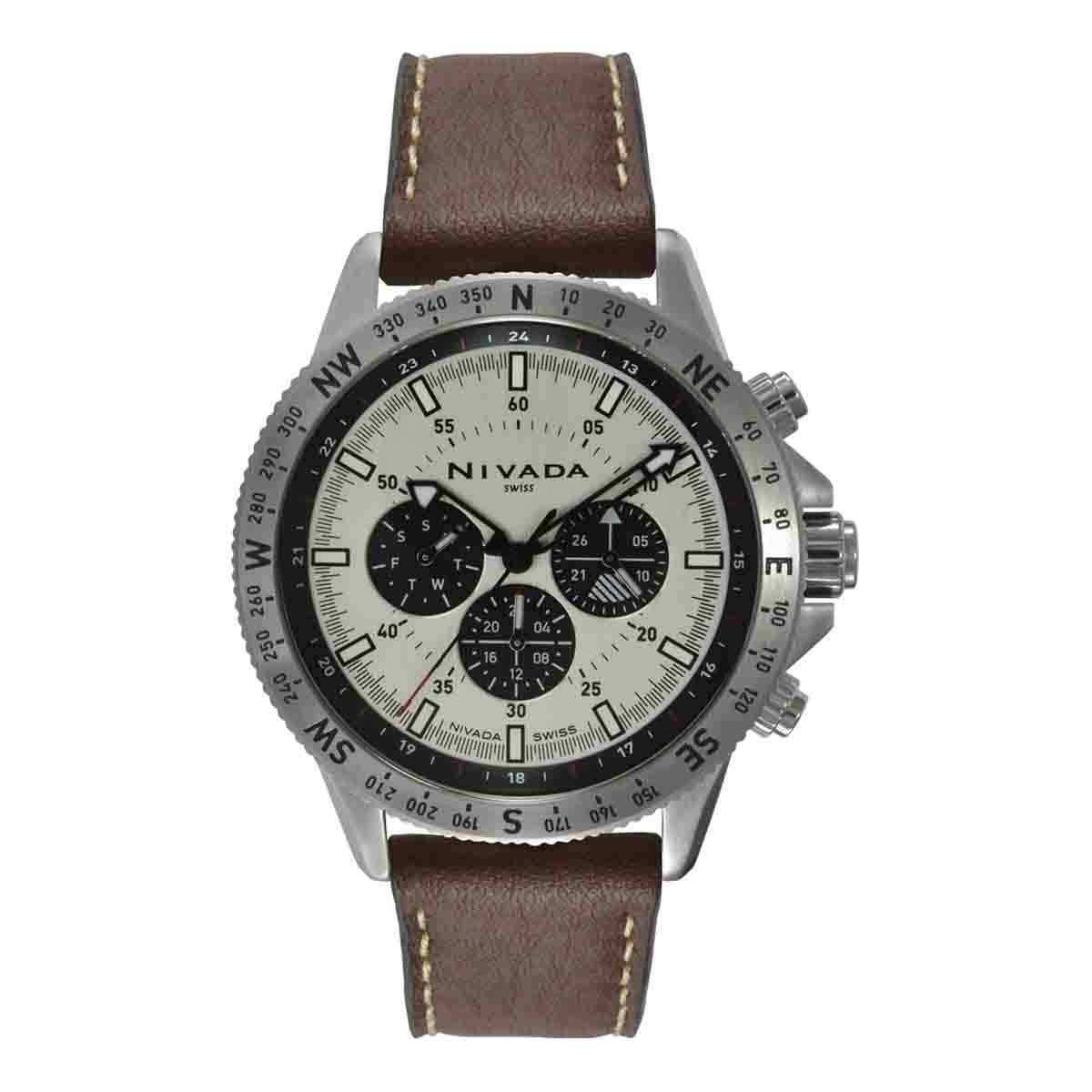 Reloj para Caballero Color Café Nivada