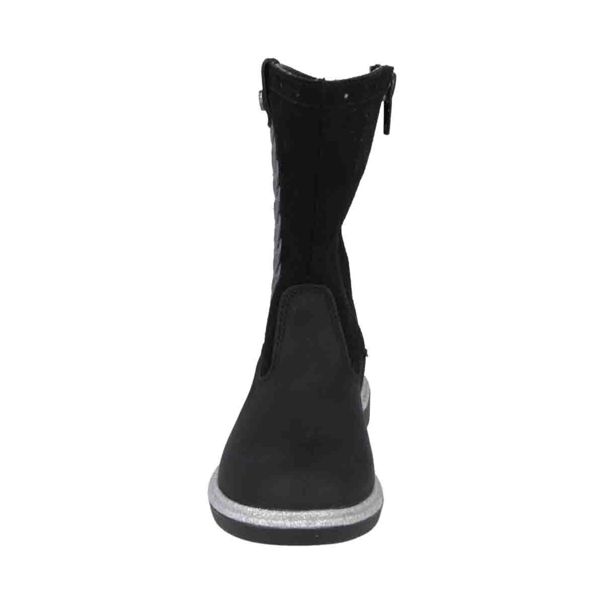 Bota Amanda Media Caña 15-17 Negro Chabelo