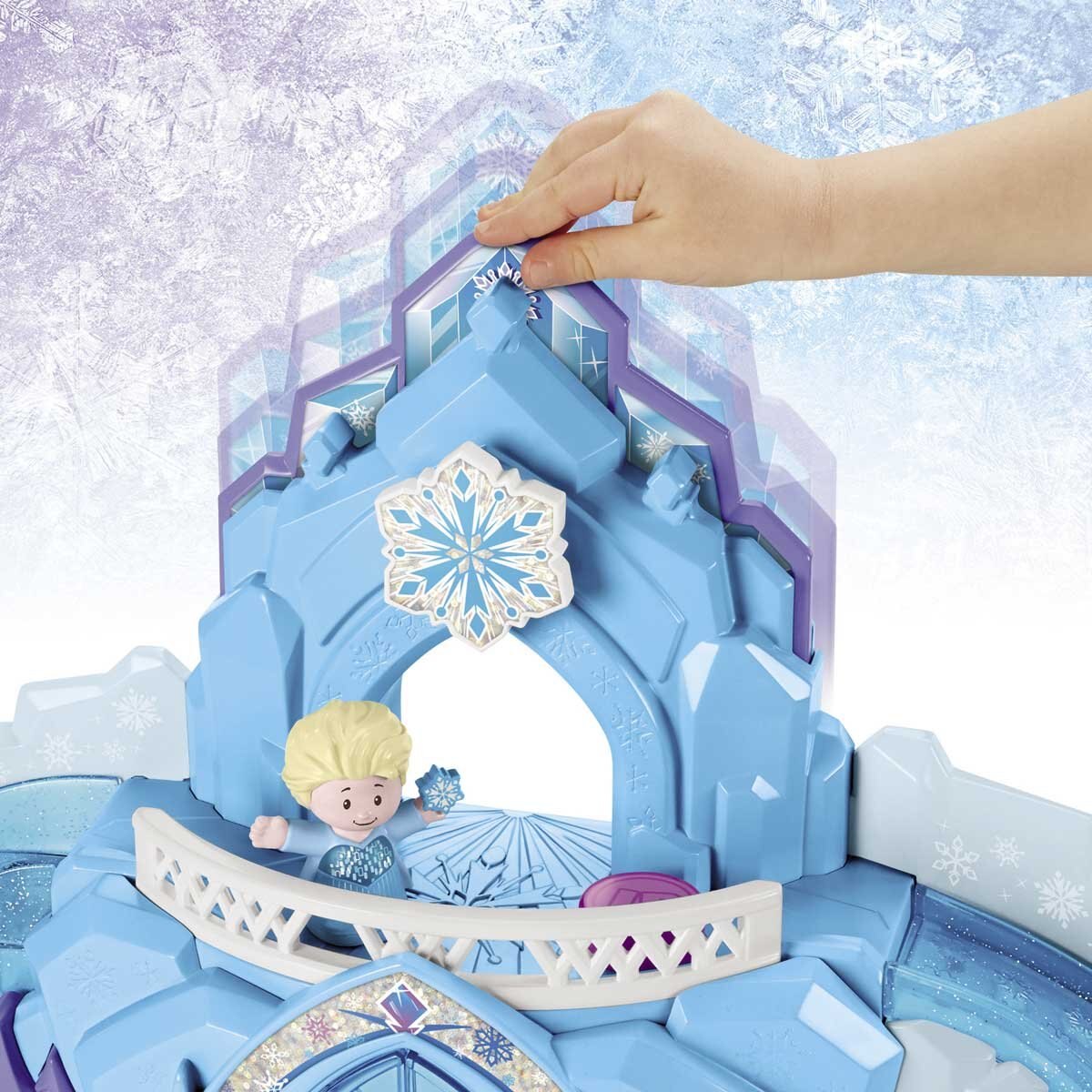 Fisher Price Little People Palacio de Hielo de Elsa Mattel
