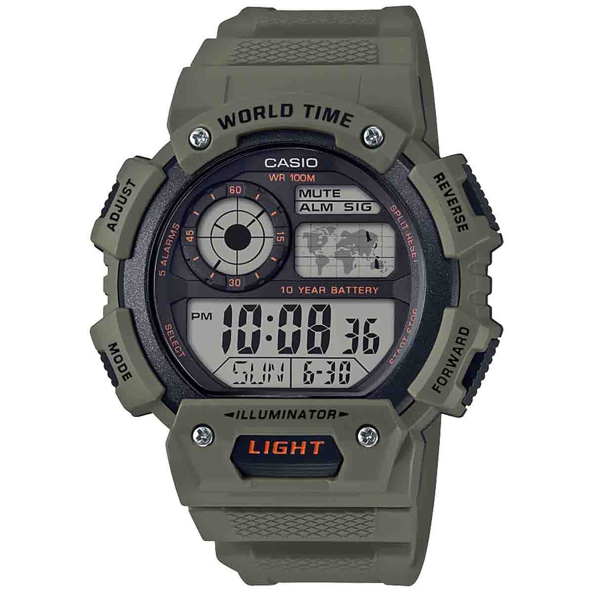 Reloj para Caballero Verde Casio