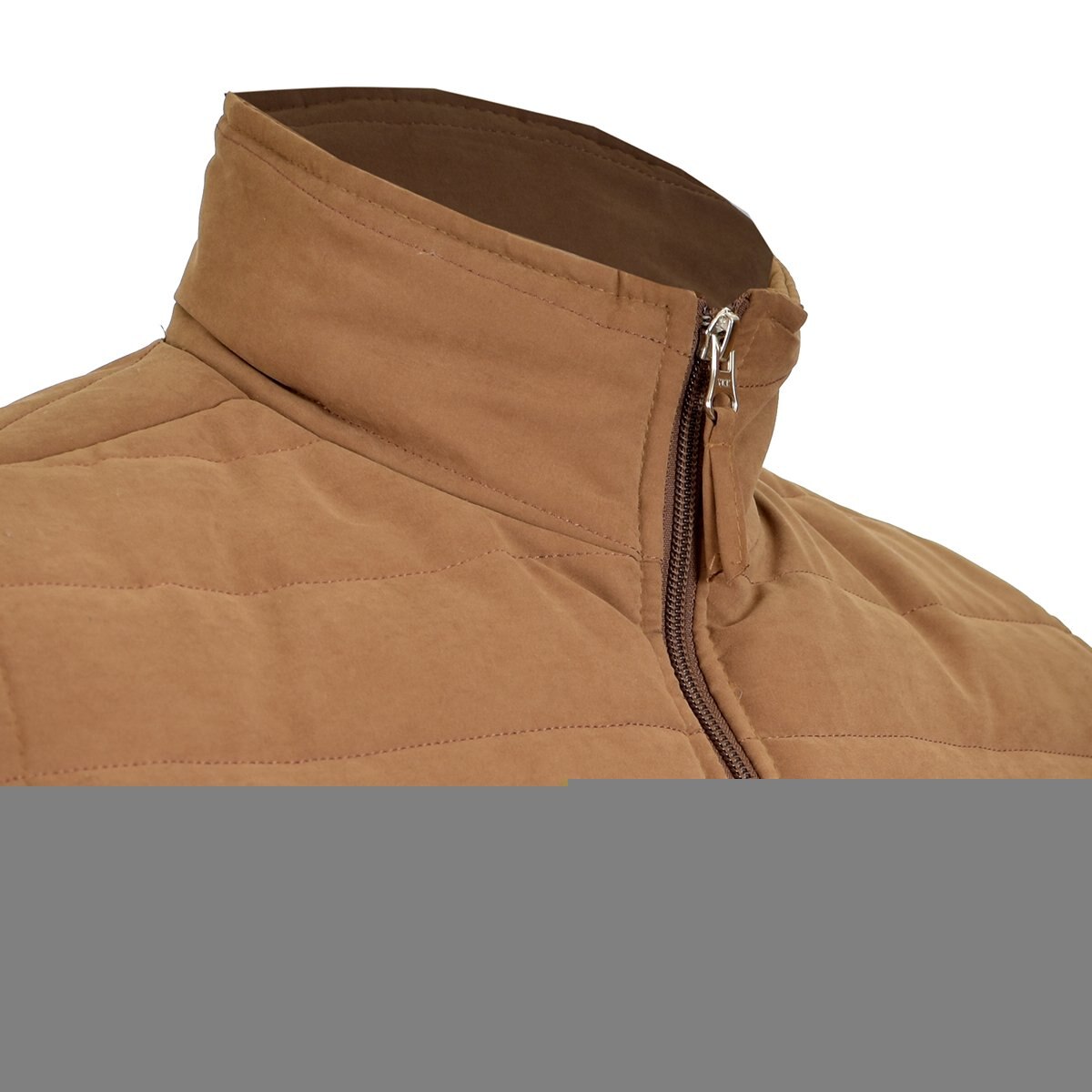 Chaleco Microfibra Super Capitonado Horizontal Carlo Corinto Casual