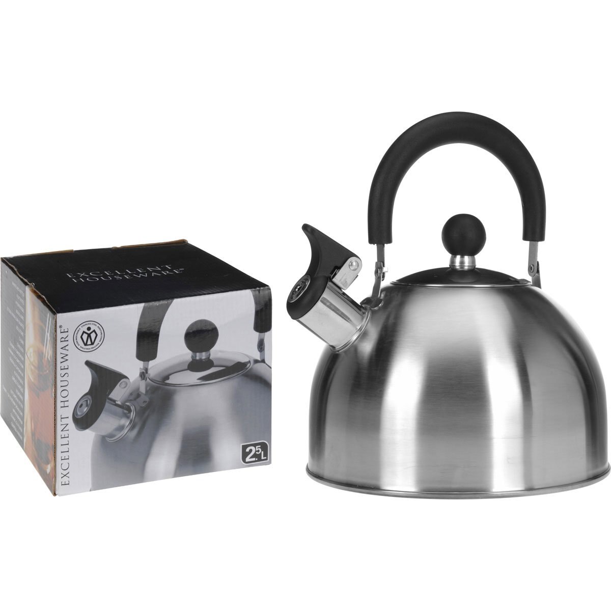 Tetera Pava con Silbato 2.5 Lt Koopman