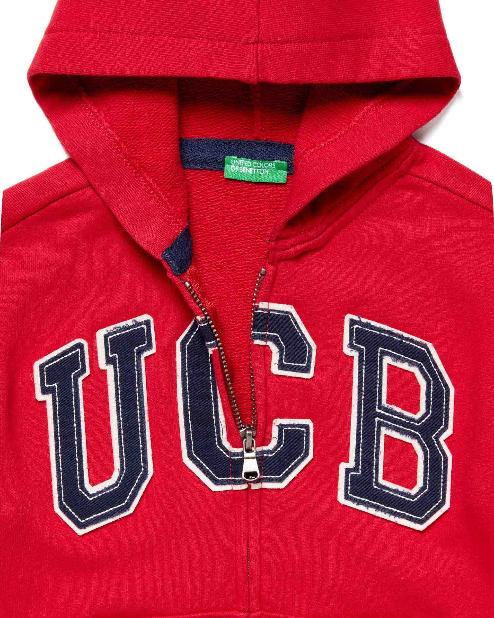 Sudadera Rojo Benetton