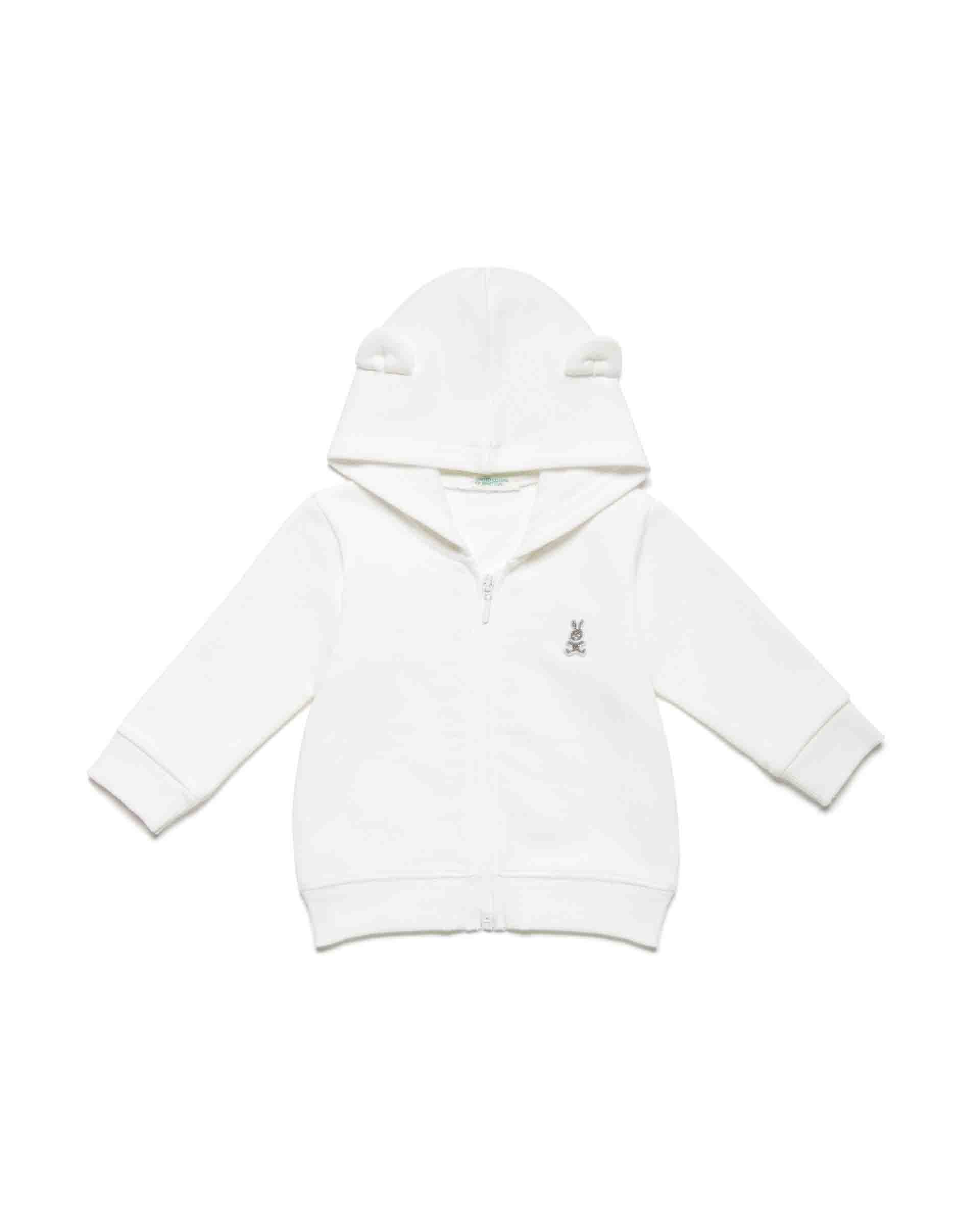 Sudadera Blanco Benetton