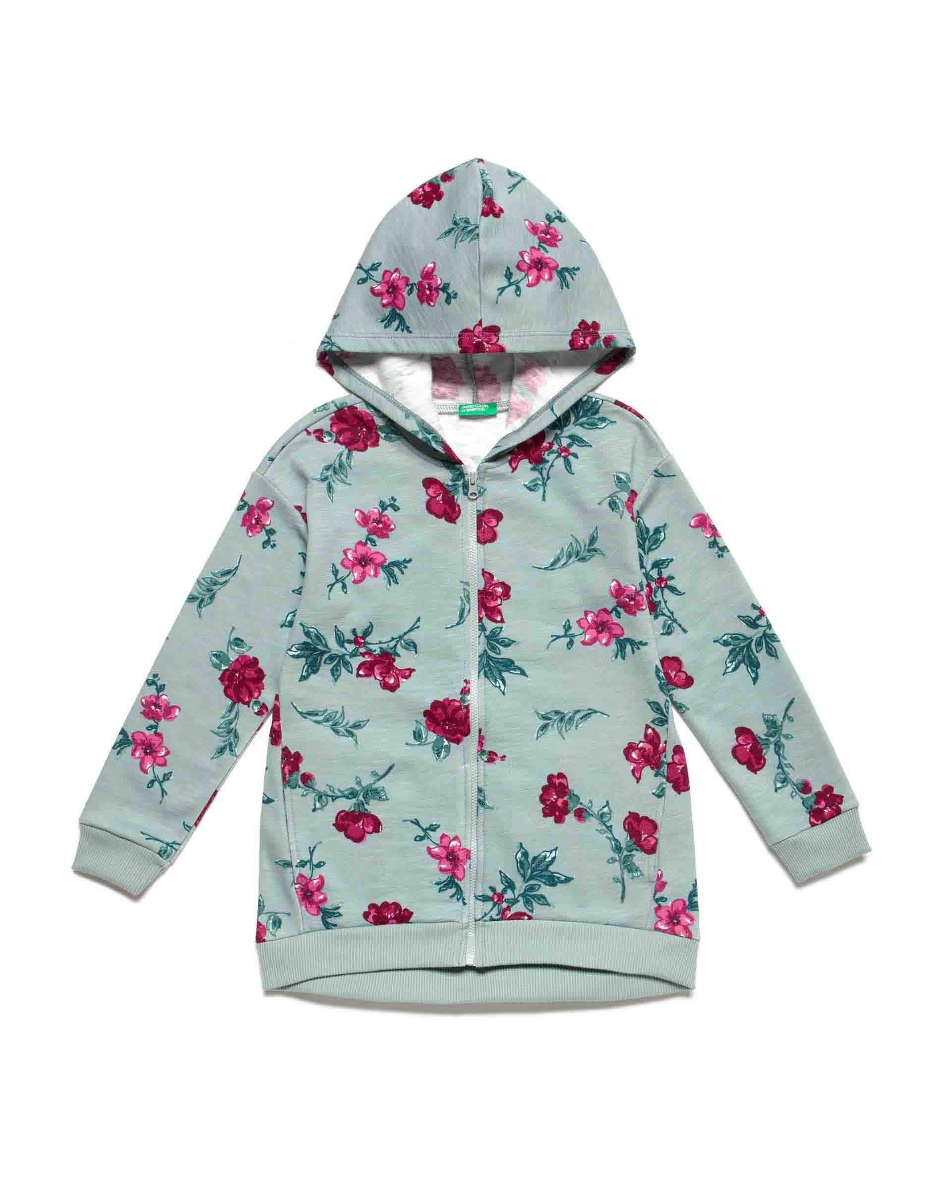 Sudadera Azul Benetton