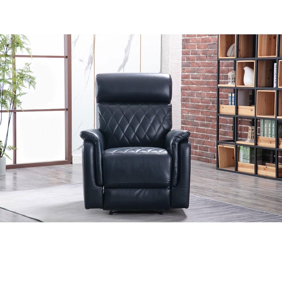Reclinable Eléctrico Azul Lifestyler