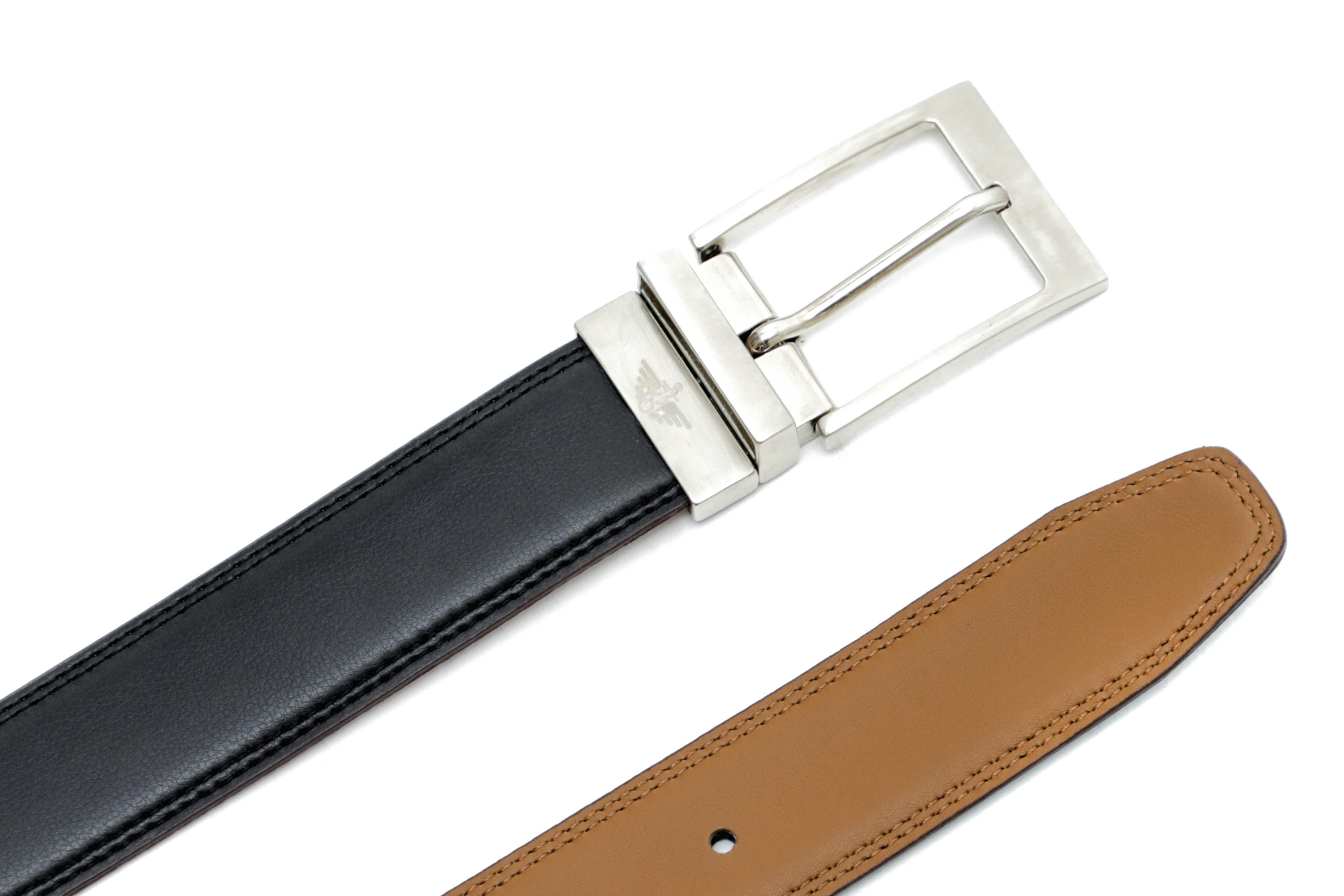 Cinturón Negro Combinado Dockers para Caballero