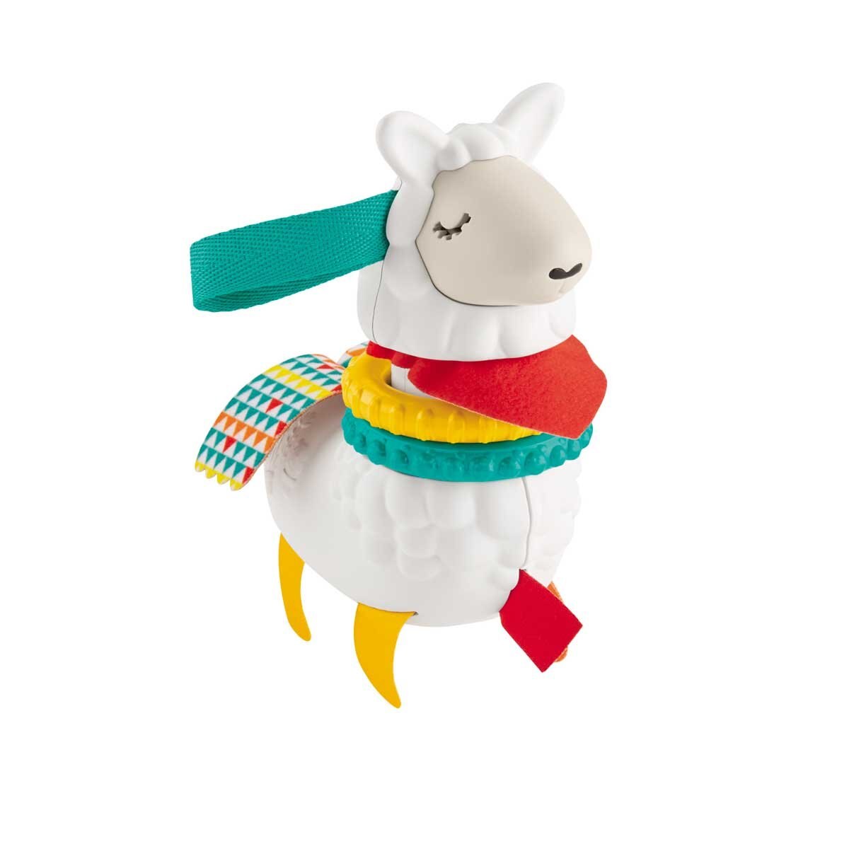 Fisher Price Sonajas y Mordedera de Llama Mattel
