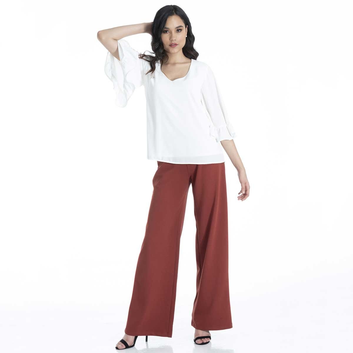 Pantalon Liso Sbh By Sarah Bustani para Dama