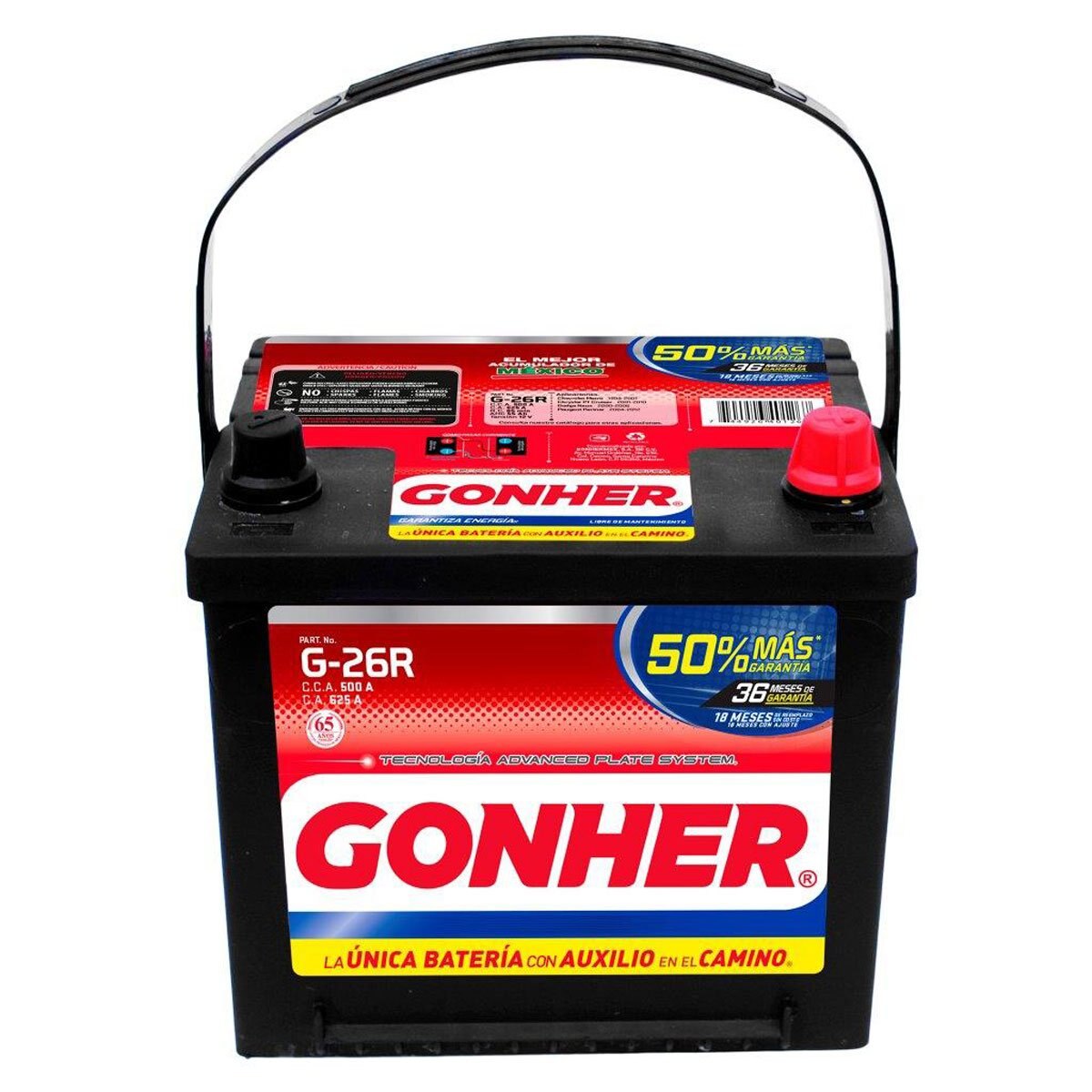 Acumulador Marca Gonher Modelo G-26R