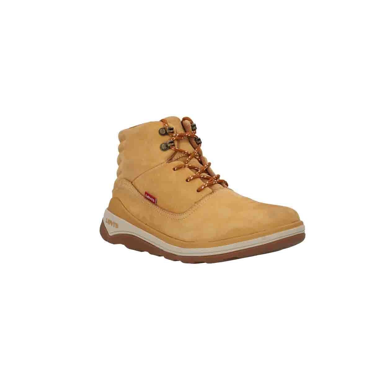 Botín de Piel Nobuck Amarilla Levi\'s