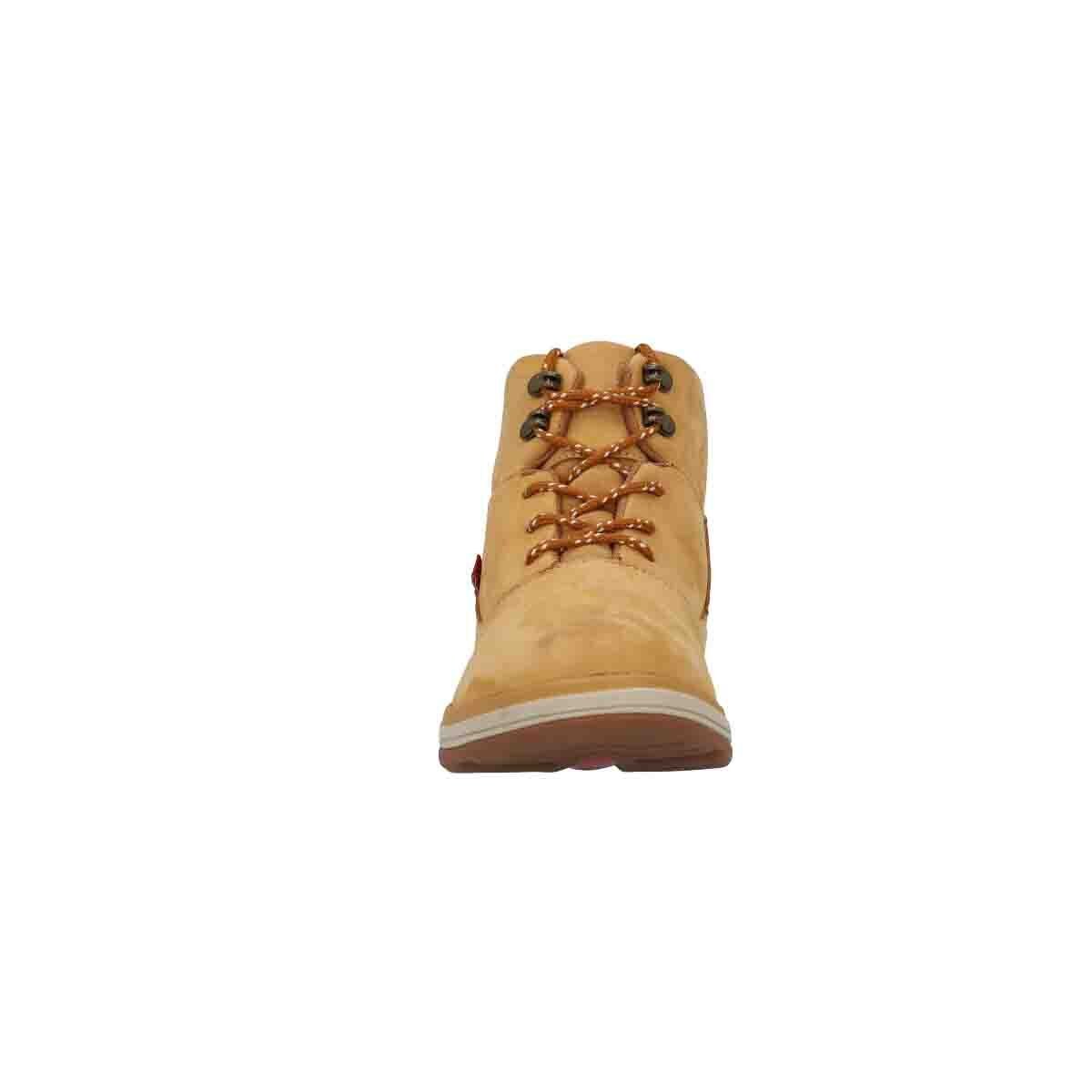 Botín de Piel Nobuck Amarilla Levi\'s