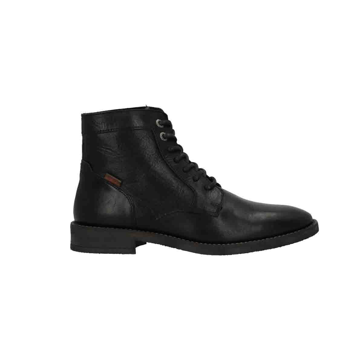 Botín de Piel Negro Levi\'s