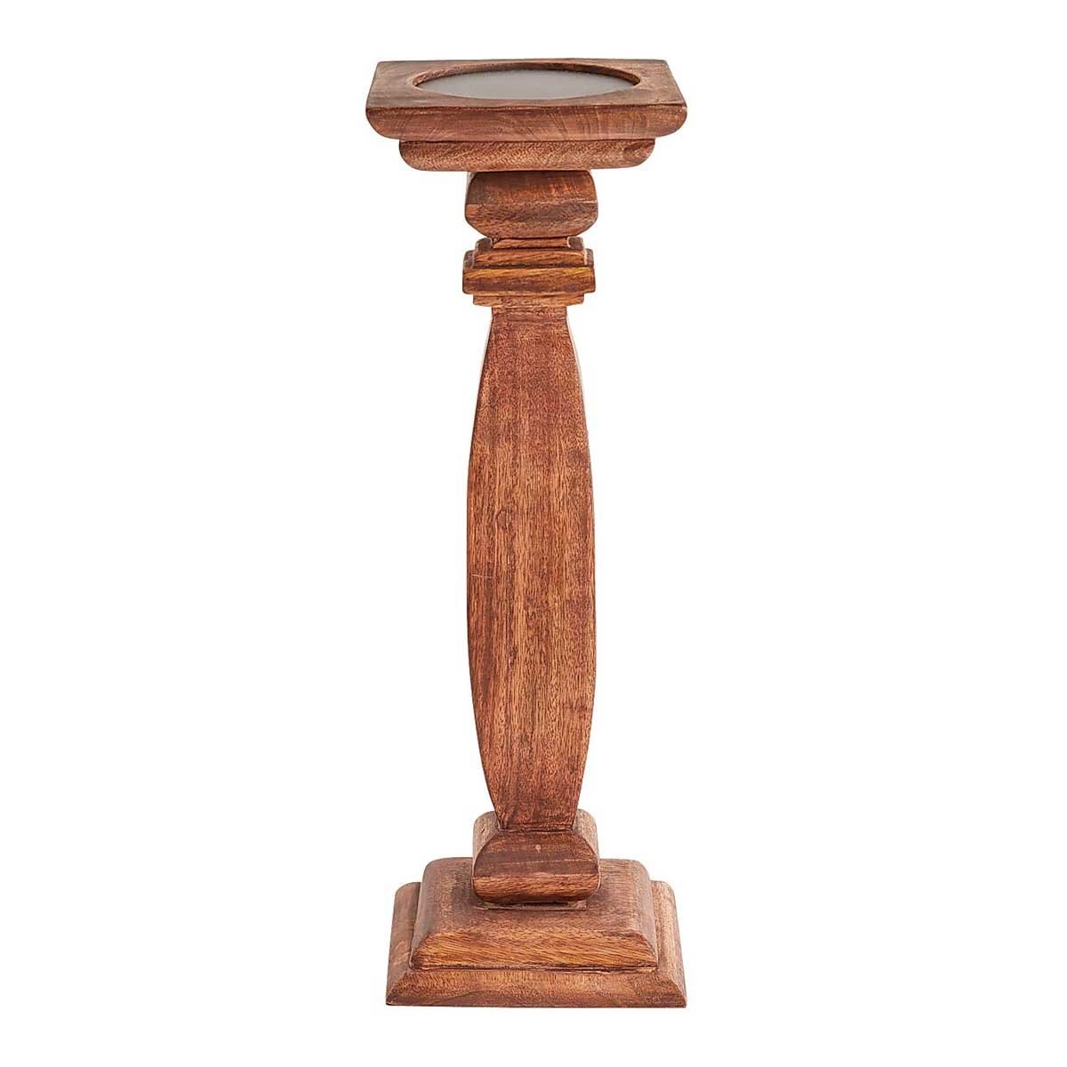 Candelero Wood Pillar 17.6 Pier 1 Imports