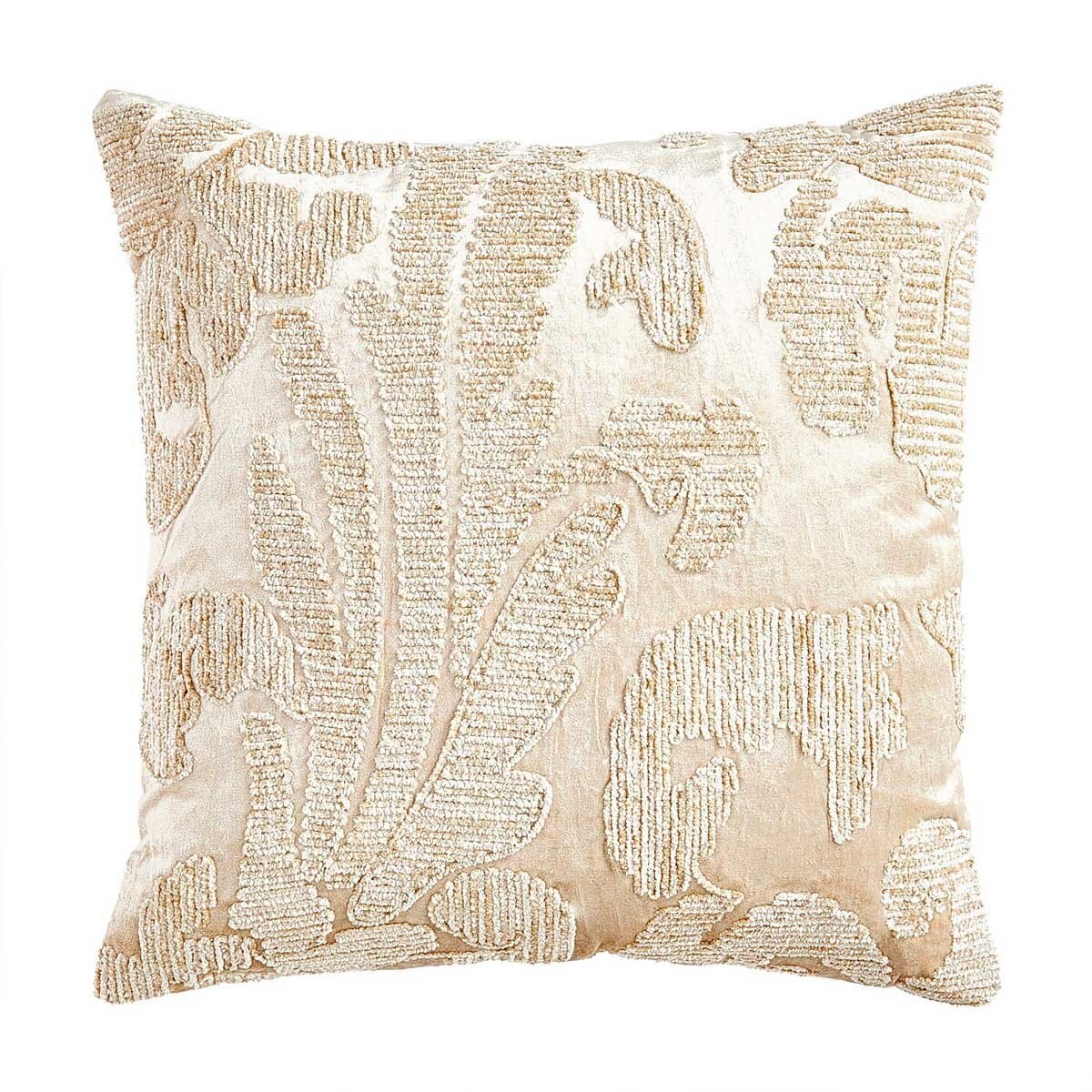 Cojín Damask Chenille Ivory Pier 1 Imports