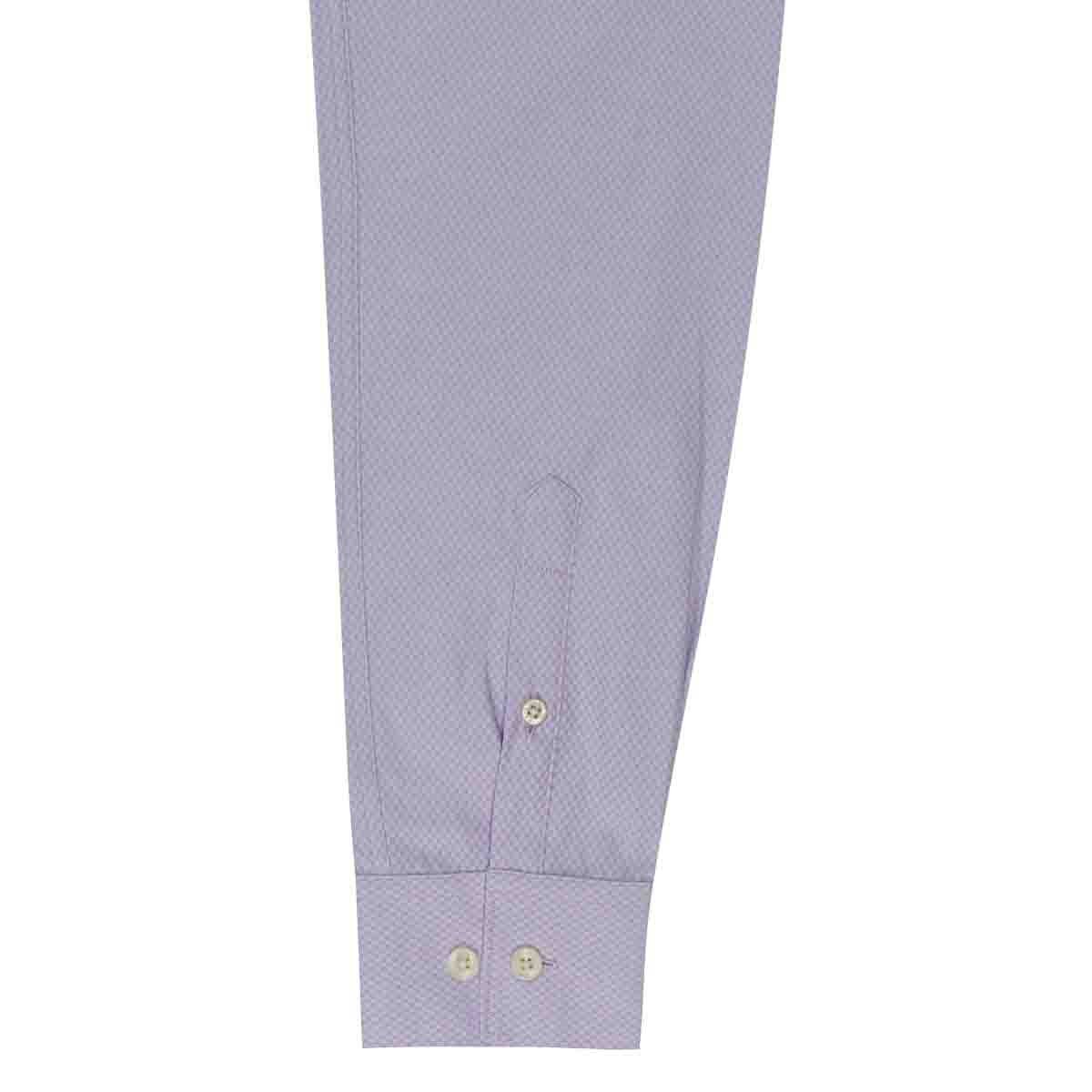 Camisa de Vestir Morado Combinado Slim Cavalier para Caballero