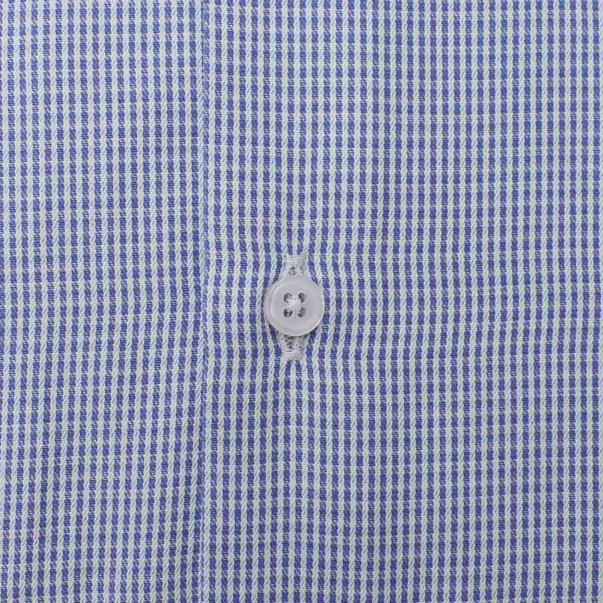 Camisa de Vestir Azul Combinado Ultra Slim Chaps
