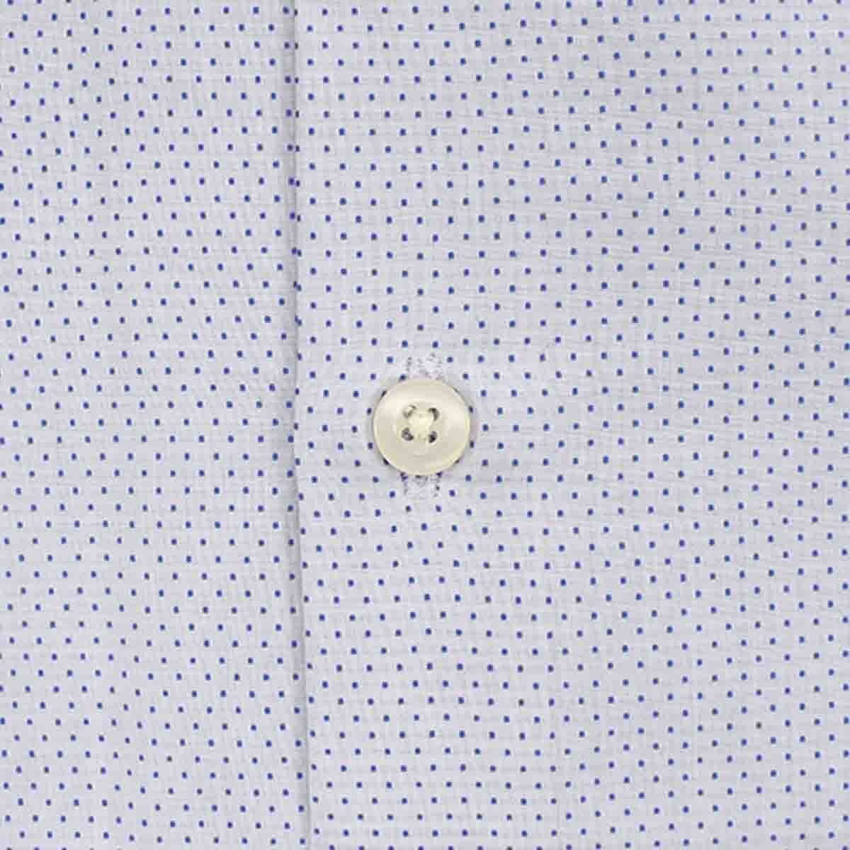 Camisa de Vestir Azul Combinado Slim Nautica para Caballero