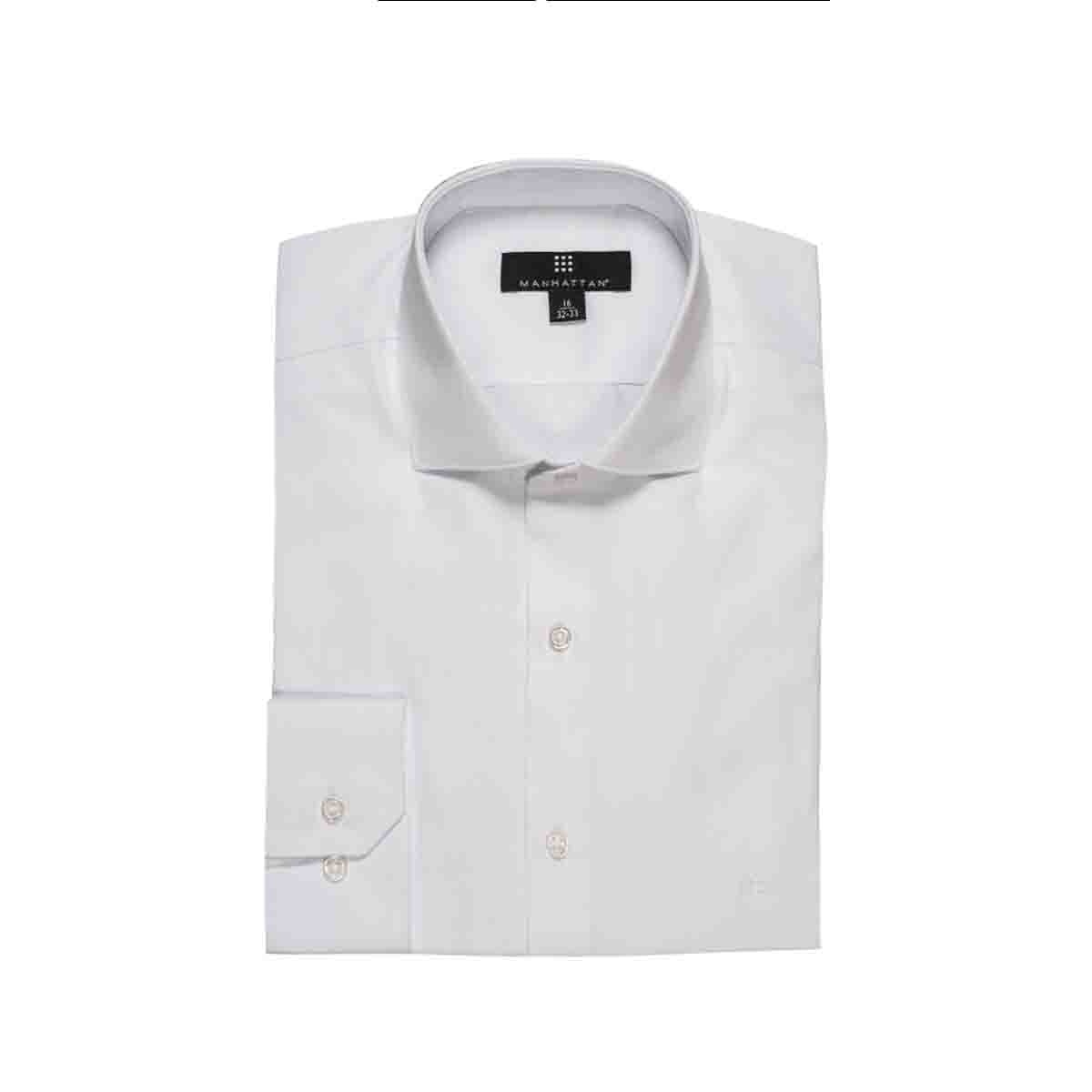 Camisa de Vestir Blanc 14-1 Manhattan