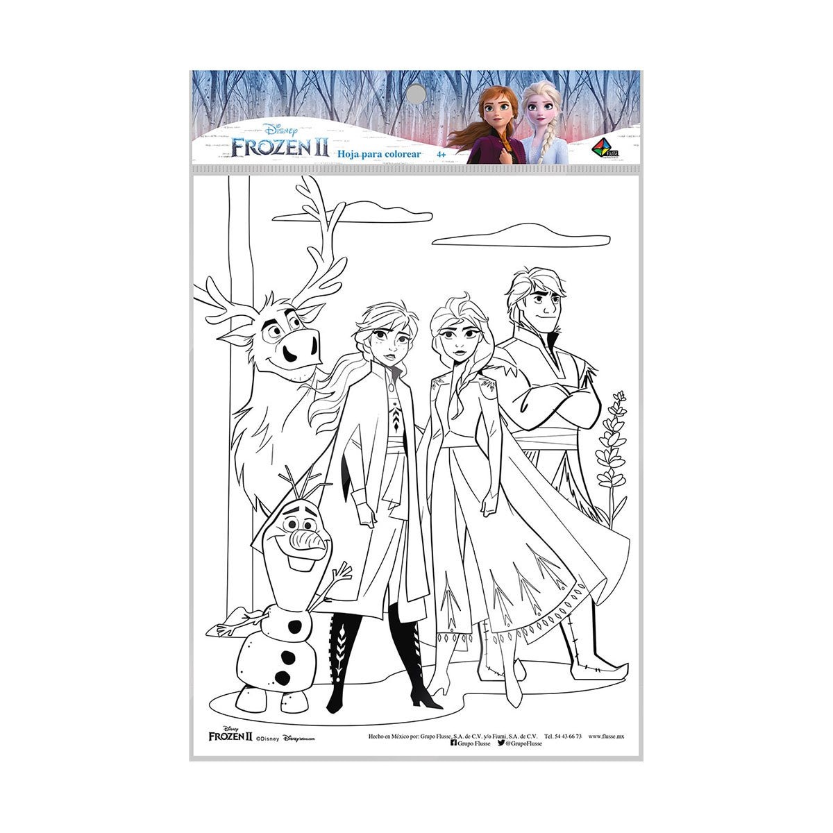 Featured image of post Dibujos De Frozen Para Colorear 2 Disfrutas viendo dibujos animados con hermosas princesas