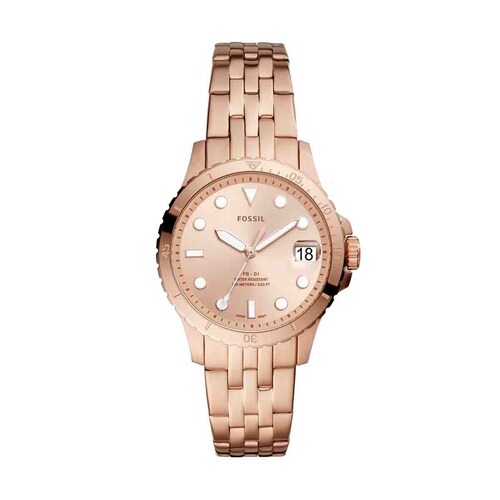Reloj para Mujer Oro Rosado Fossil