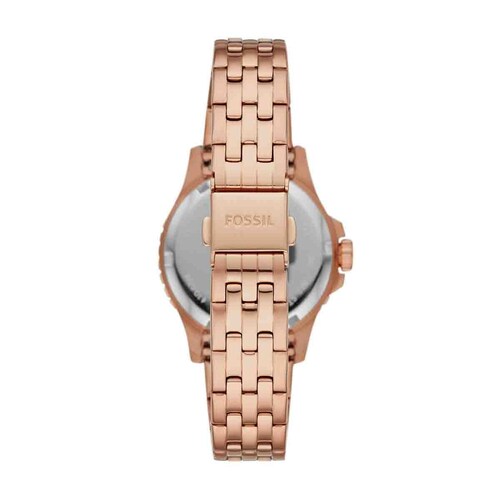 Reloj para Mujer Oro Rosado Fossil
