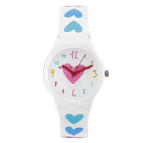 Reloj para Dama Blanco Agatha Ruiz de la Prada