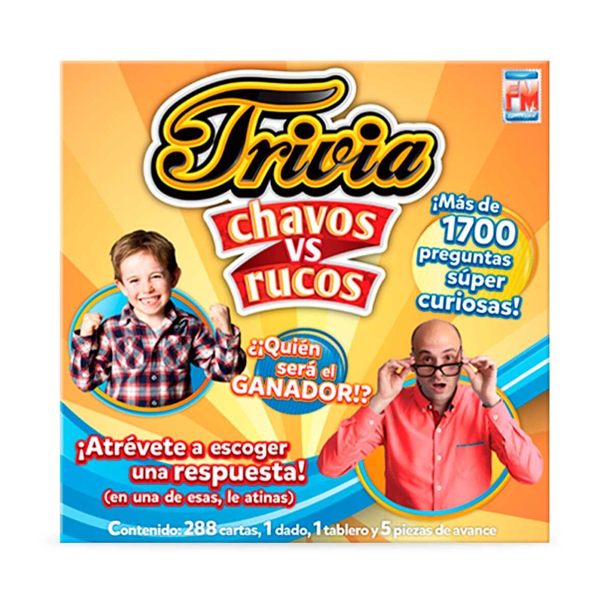 Juego de Mesa Trivia Chavos Vs Rucos Fotorama