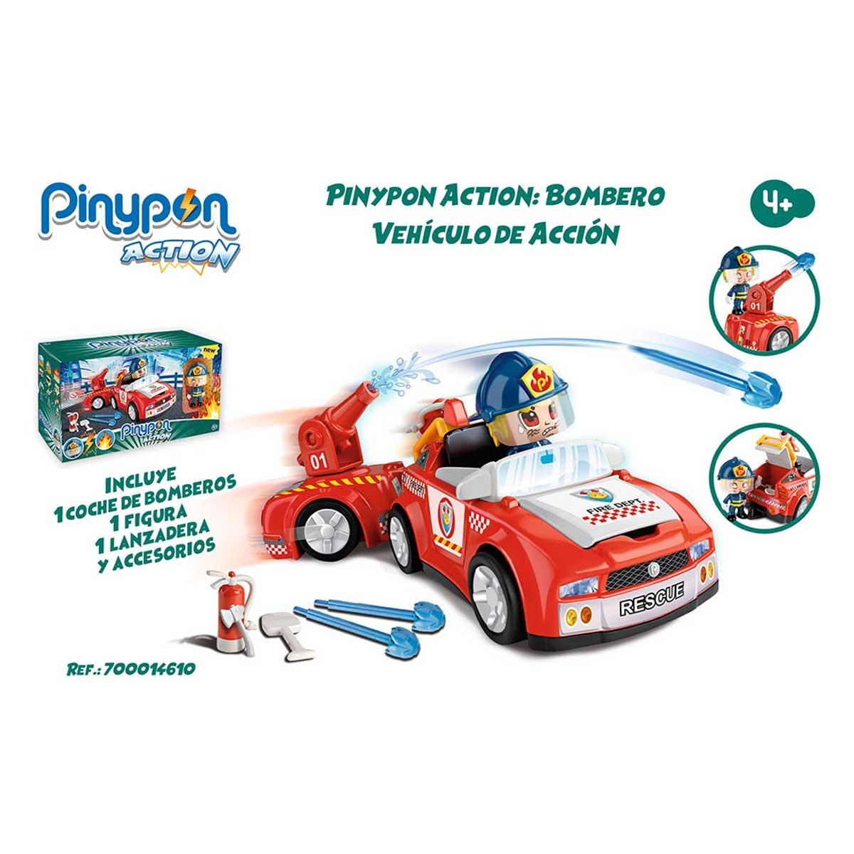 pinypon camion de bomberos