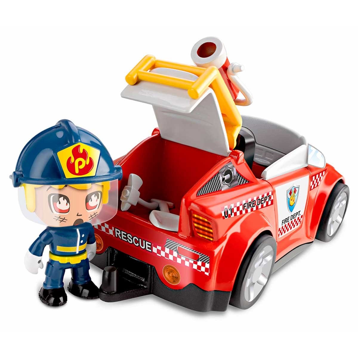Pinypon Action Bomberos Vehículos de Acción Famosa