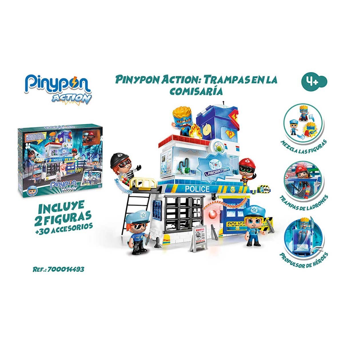 Pinypon Trampas en la Comisaria Famosa