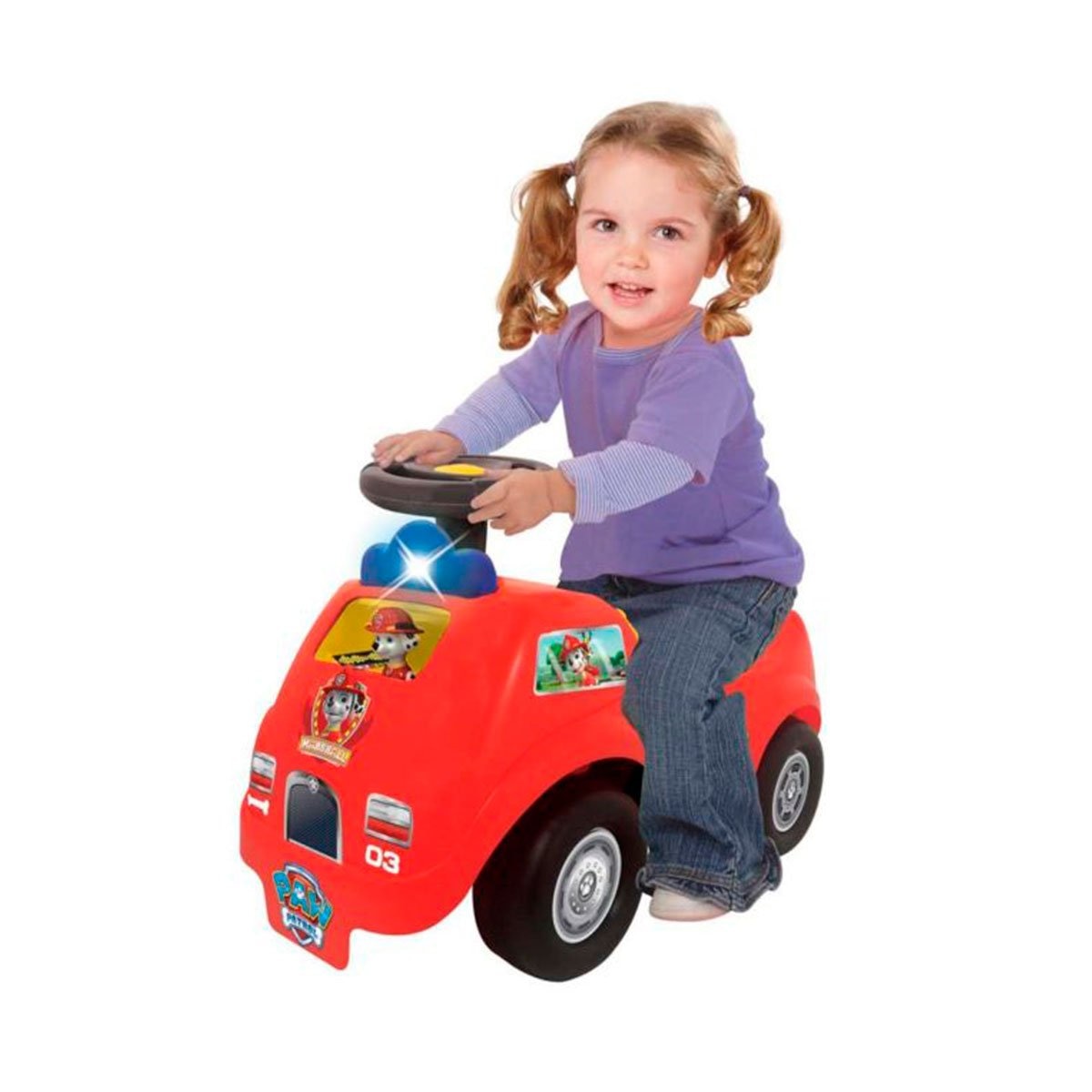 Montable Ride On Rescue Mashall Fire Truck Kiddieland