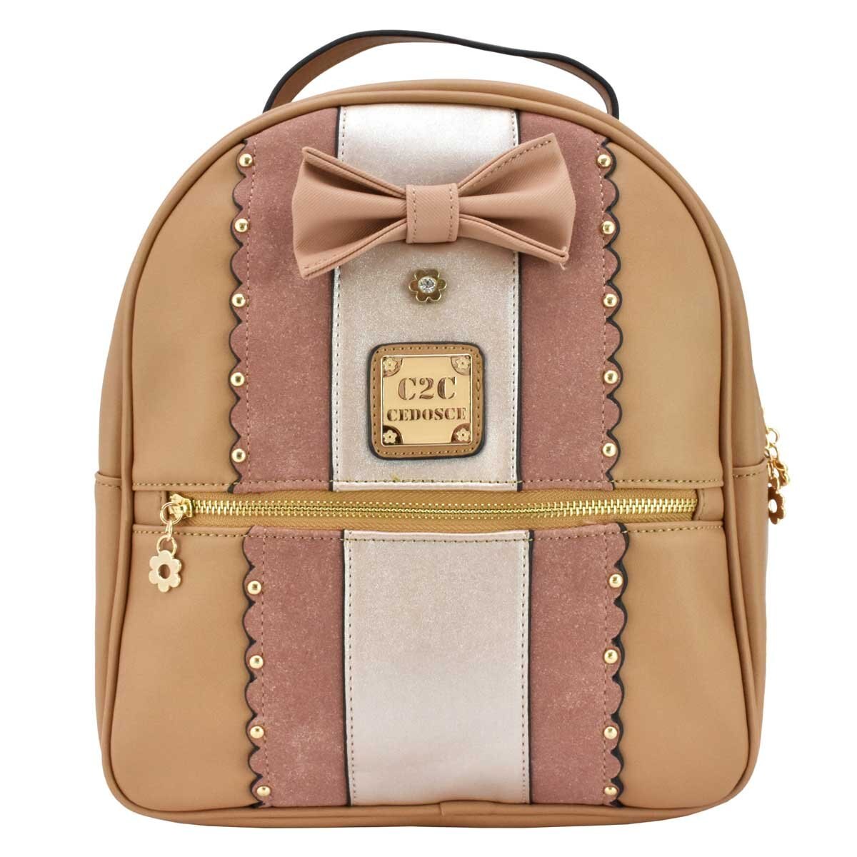 Bolso Backpack Camel con Moño C2C