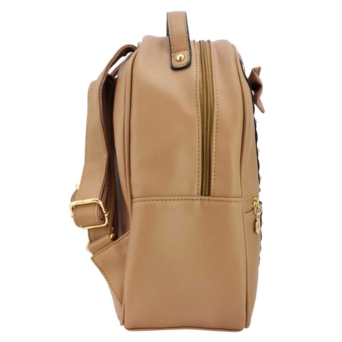 Bolso Backpack Camel con Moño C2C