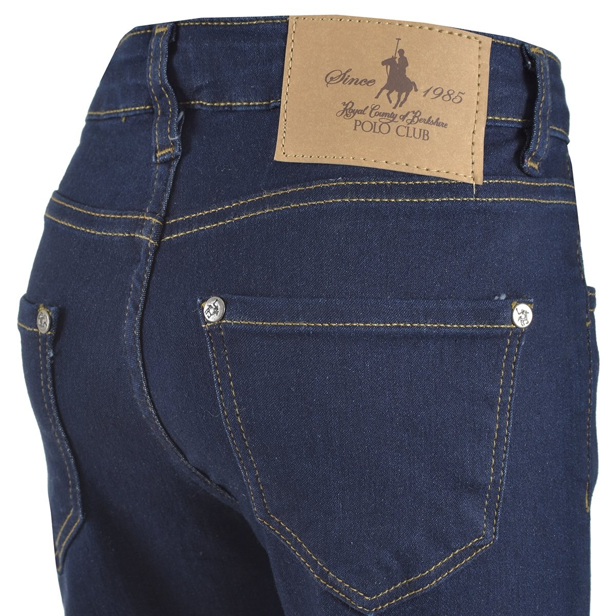 Jeans Básico Azul Obscuro Royal Polo Club para Niño