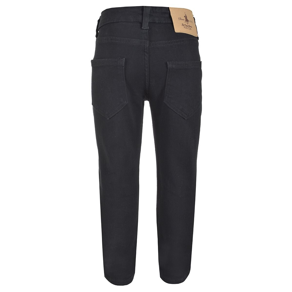 Jeans Básico Negro Royal Polo Club para Niño
