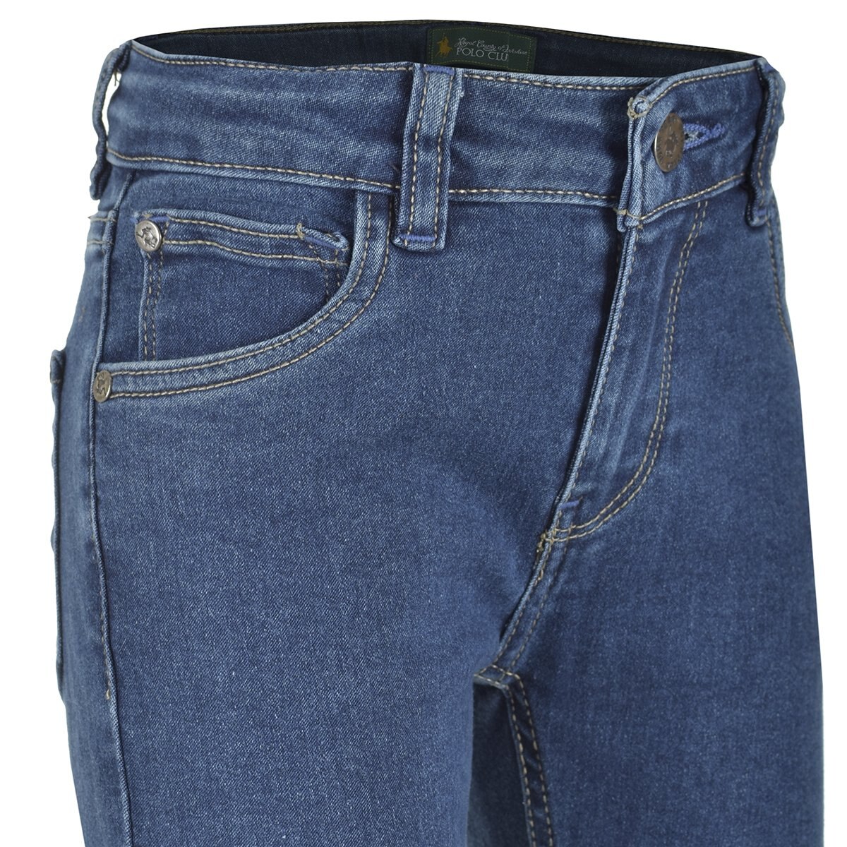 Jeans Básico Azul Claro Royal Polo Club para Niño