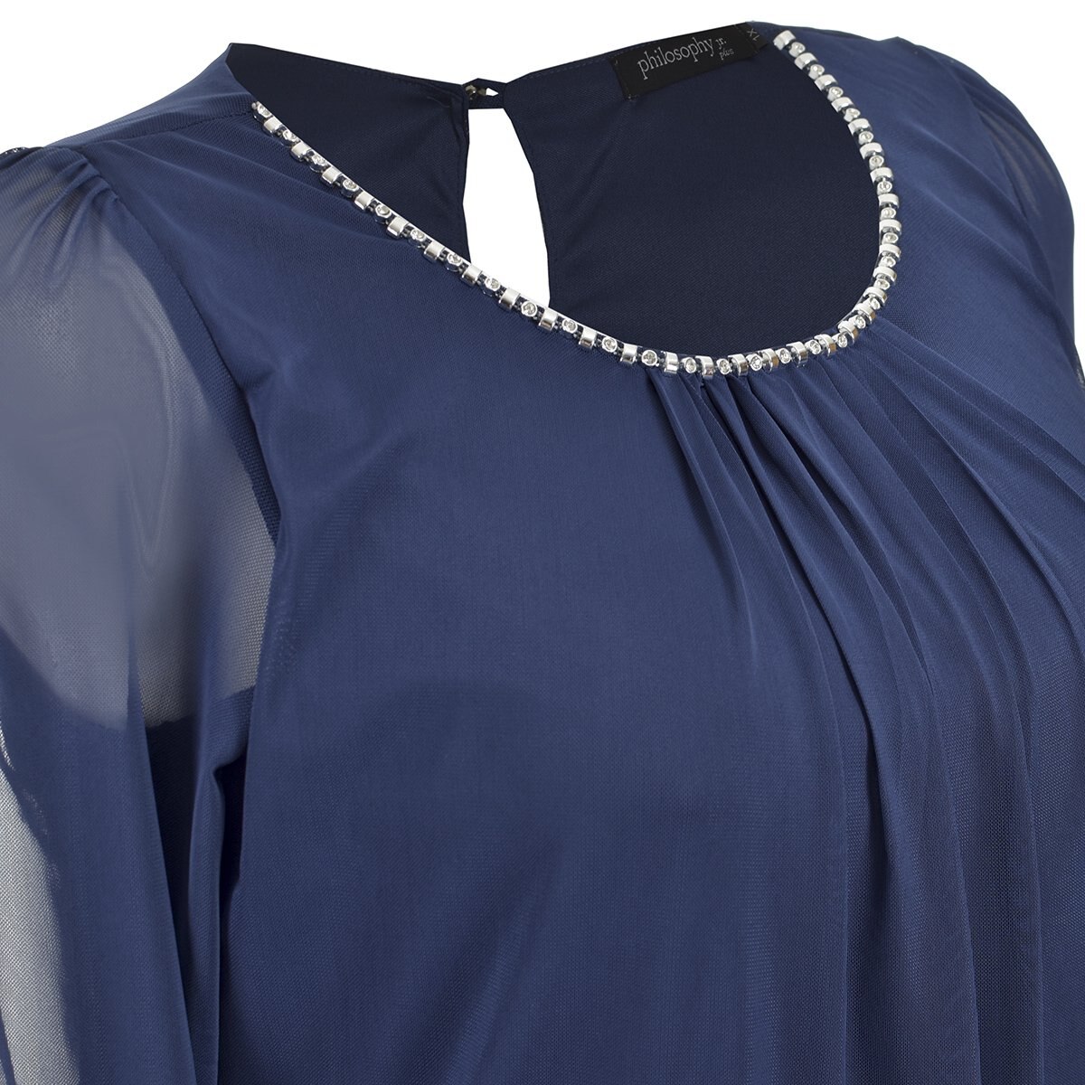 Blusa para Dama con Aplicación Philosophy Jr Plus