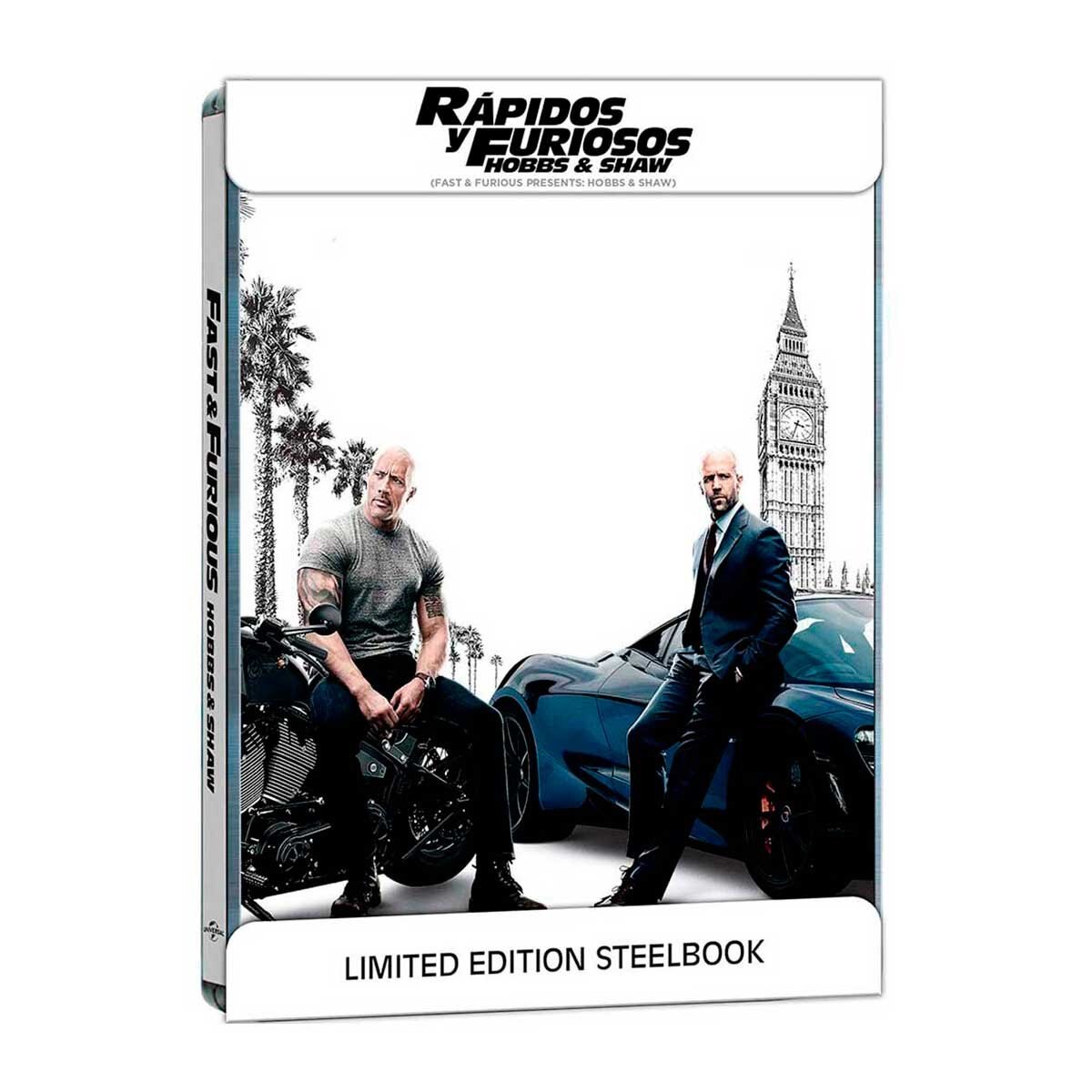 Blu Ray + Dvd Rápidos Y Furiosos: Hobbs & Shaw