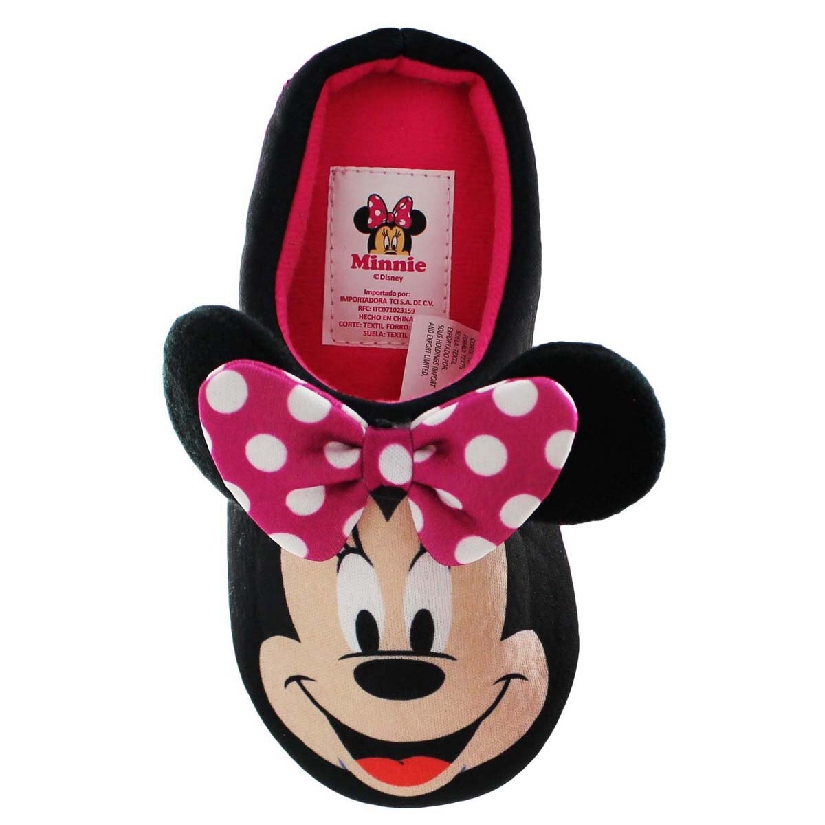 Pantufla 2D Minnie Mouse 8255 Personajes