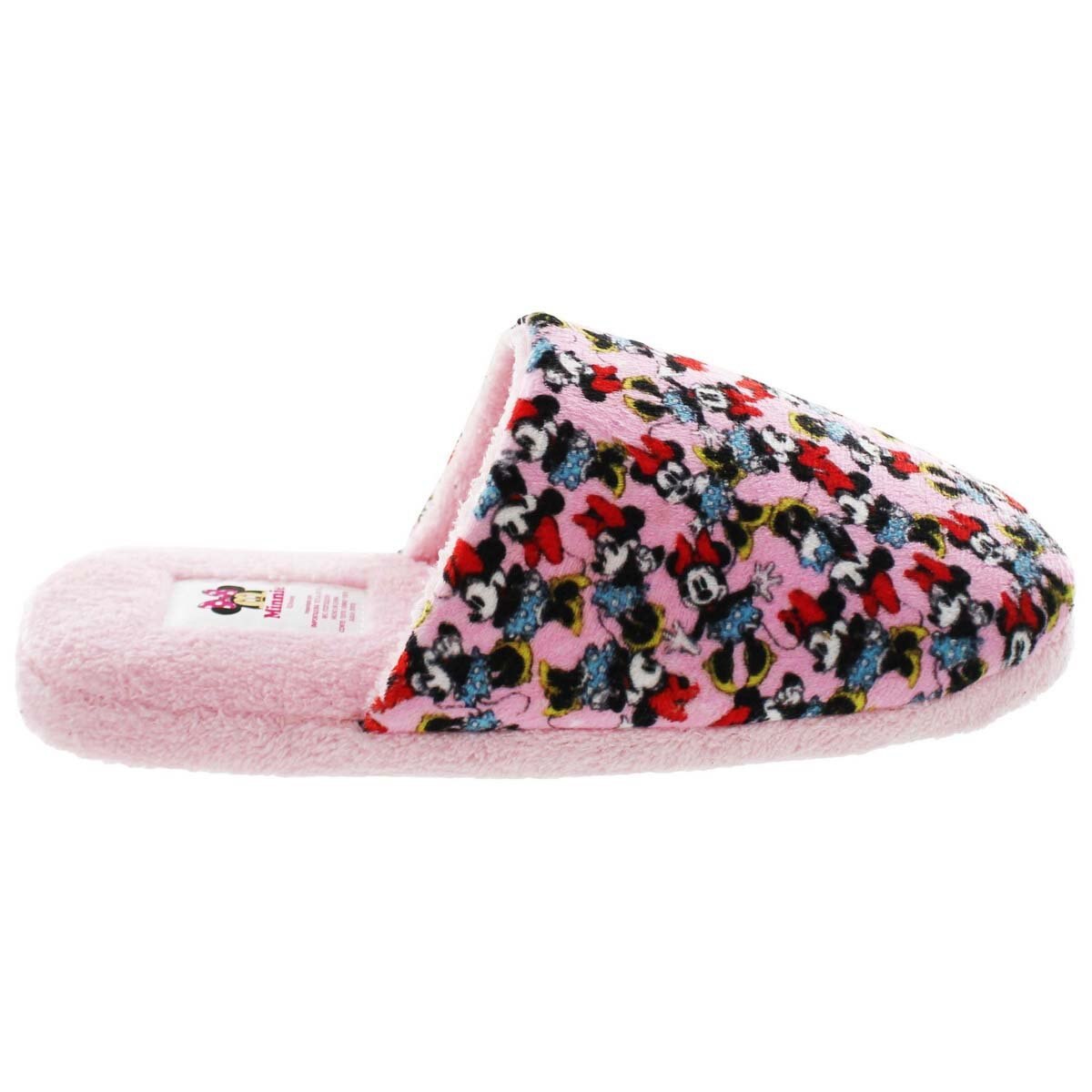 Pantufla Junior Minnie Mouse Rosa 8257