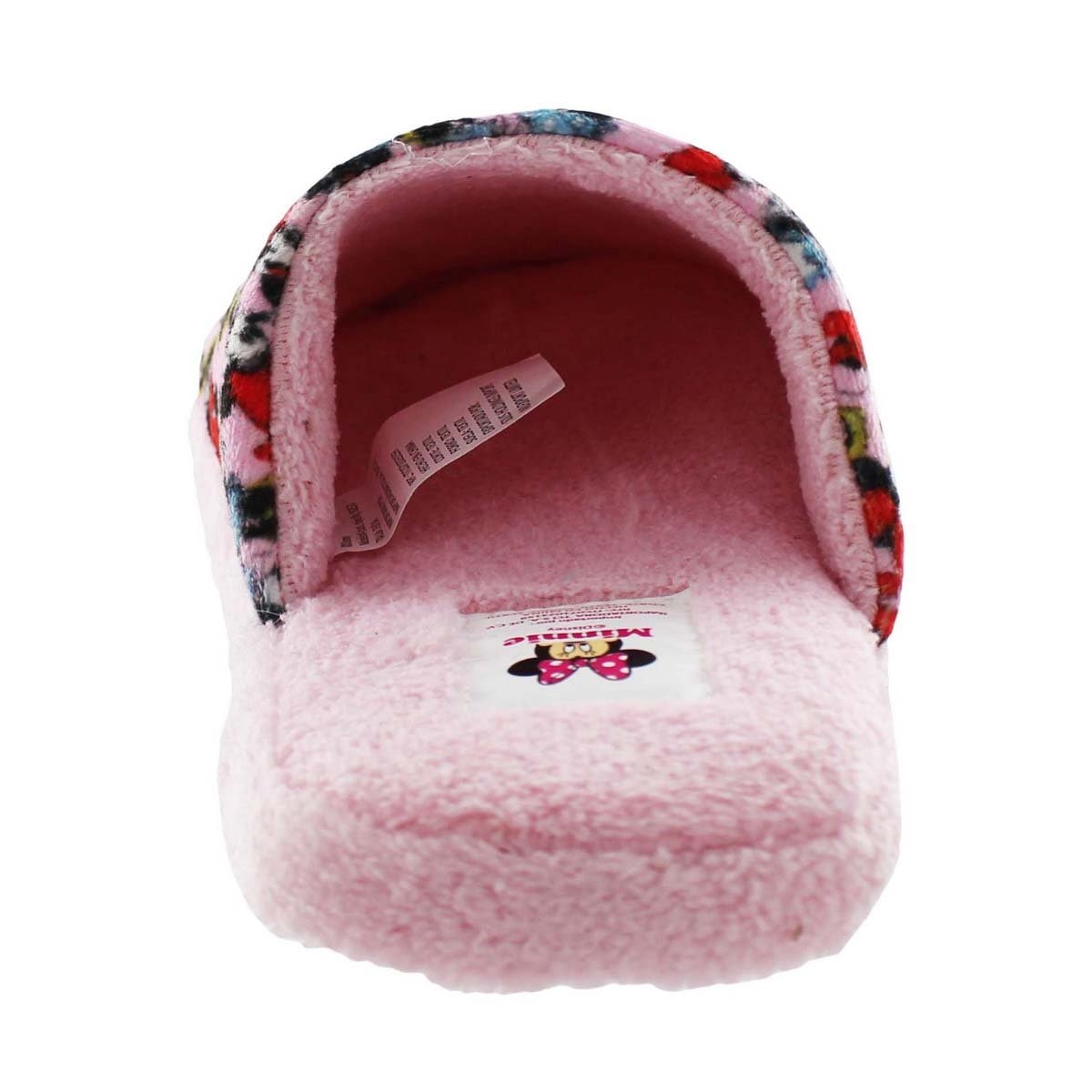 Pantufla Junior Minnie Mouse Rosa 8257