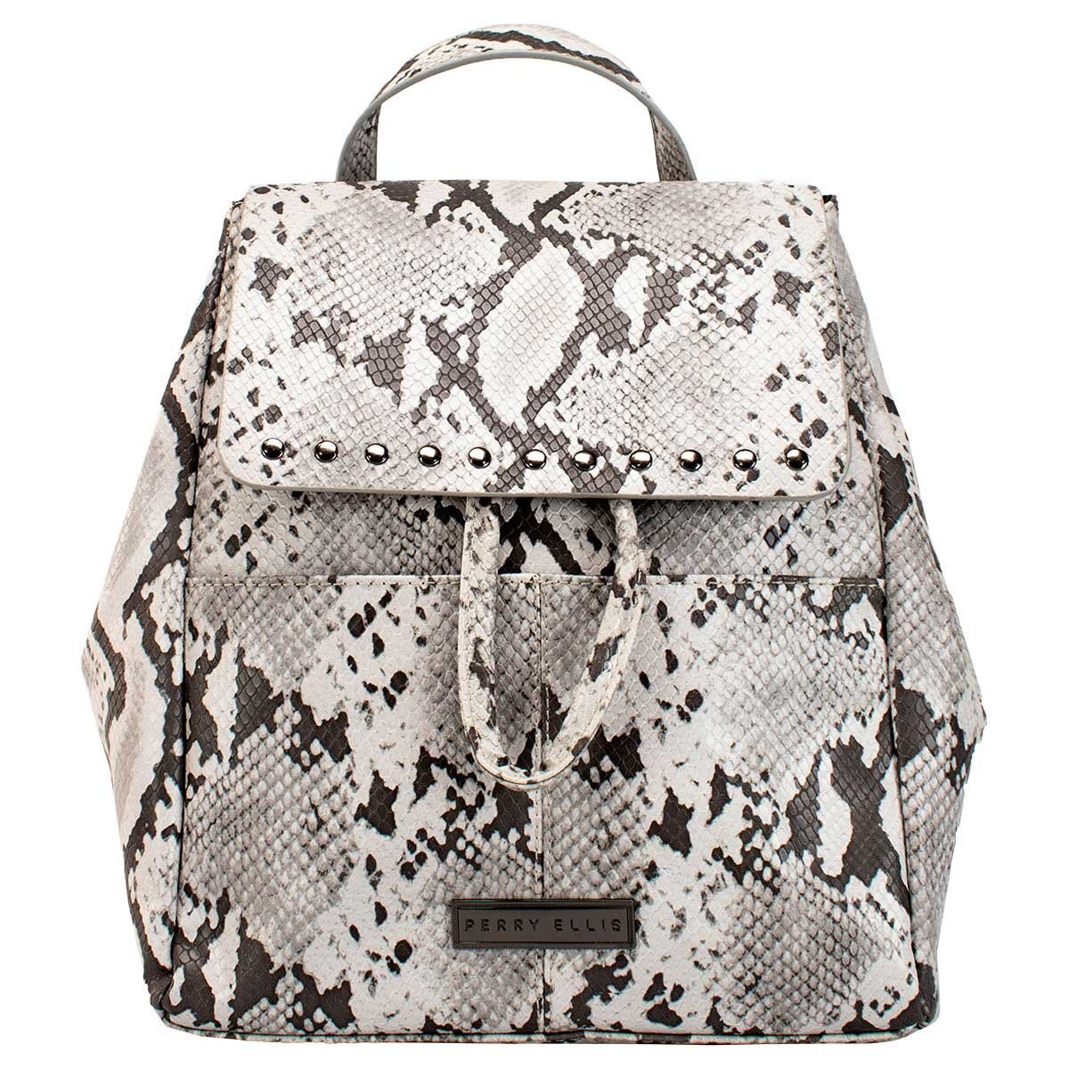 Back Pack Color Gris Perry Ellis