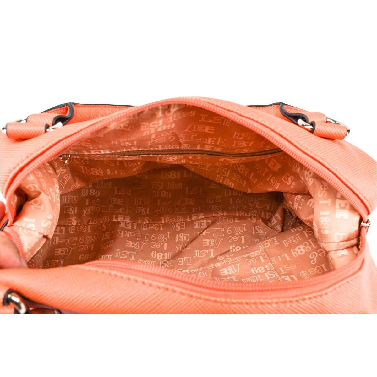 Bolsa Tipo Bowling Color Naranja Lee