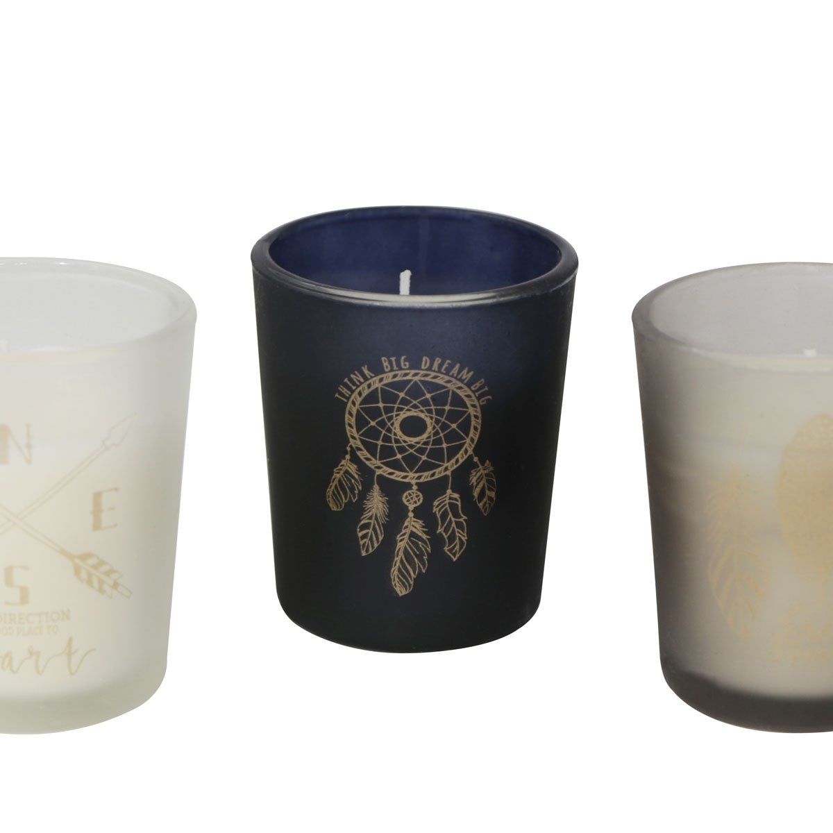 Home Nature Juego de 3 Velas Aromáticas