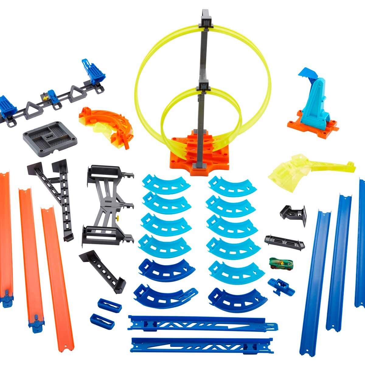 pista hot wheels track builder